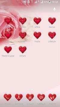 Pink Love Theme,Wallpaper screenshot 2