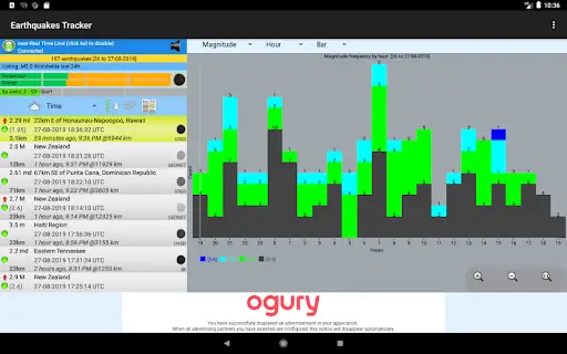 Earthquakes Tracker screenshot 18