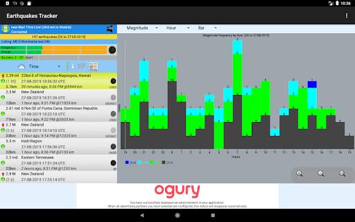 Earthquakes Tracker скриншот 18