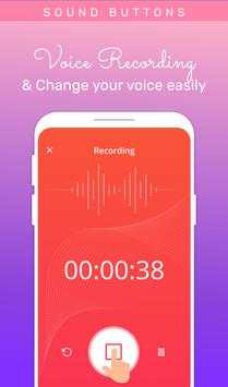 Voice changer: Voice editor - Funny sound effects screenshot 1