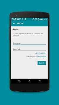 Mente Mobile screenshot 2