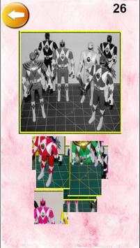 Power Rangers jigsaw game screenshot 3