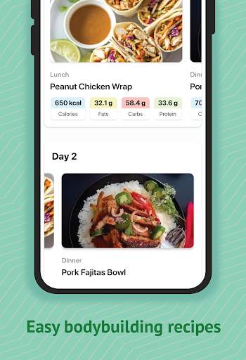 Bodybuilding Diet App screenshot 3
