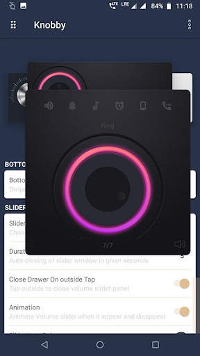 Knobby volume control - Unique volume widget app screenshot 10
