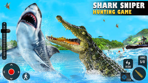 Whale Shark Attack FPS Sniper - Shark Hunting Game screenshot 3