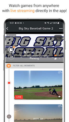 Sporfie screenshot 1