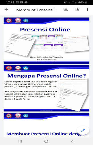 VCT (Virtual Coordinator Training) screenshot 2