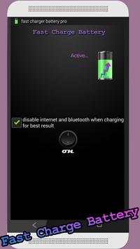 Battery Fast Charger Pro 2016 screenshot 1