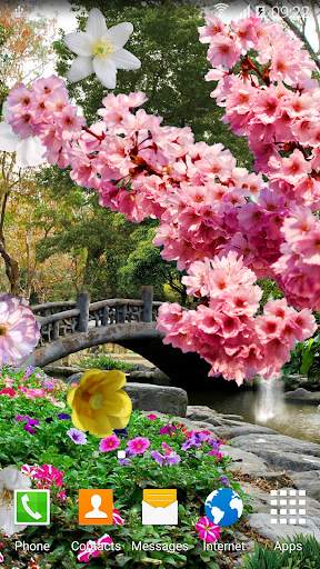Spring Garden Live Wallpaper screenshot 2