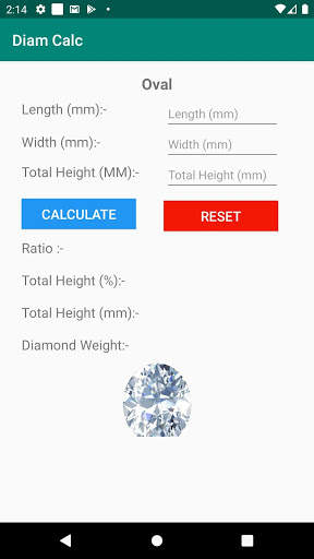 Diam Calc Lite - Diamond Calculator Recut App Free screenshot 6