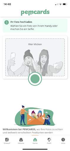PEMCARDS - Foto-Postkarte screenshot 1