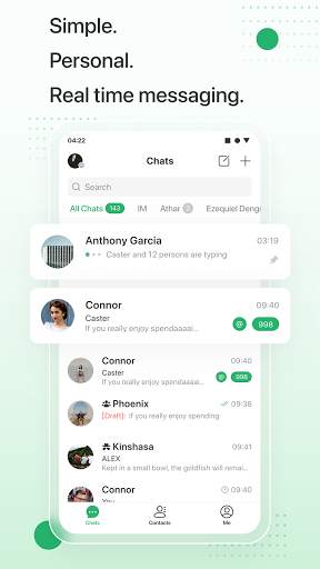 Enigma Messenger screenshot 1