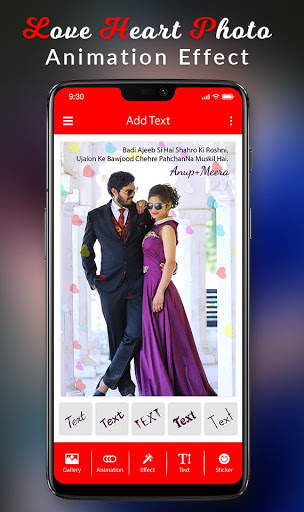 Valentine Day Photo Animation Video Maker screenshot 4