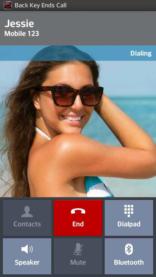 Back Key End Call screenshot 1