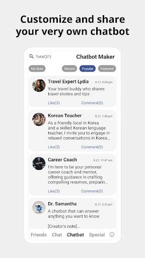 iChatbot -AI Chatbot Messenger screenshot 5