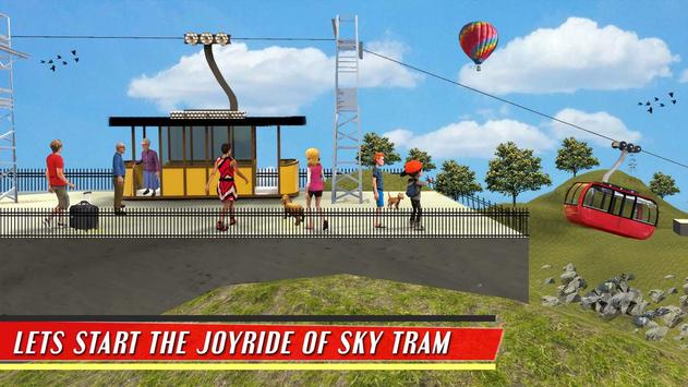 Extreme Sky Tram Driver Simulator - Tourist Games screenshot 6