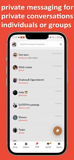 JustTalk - audio platfrom screenshot 2