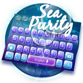 Blue Sea Purity Keyboard Theme icon