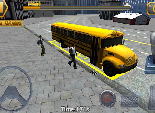 Schoolbus Driving 3D Simulator screenshot 5