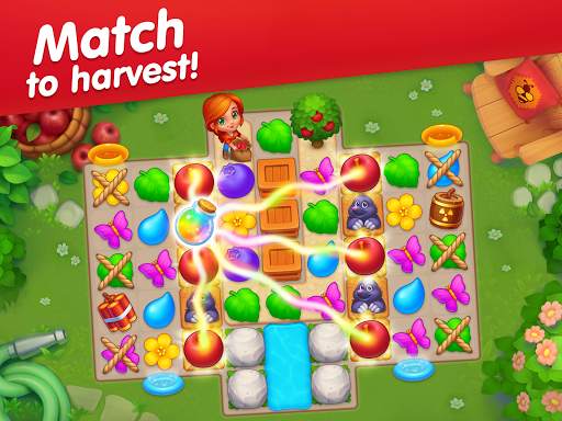 Greenvale: Match Three Puzzles & Farming Game! screenshot 12