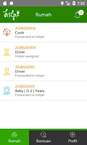 Helper App screenshot 2