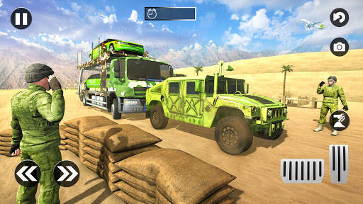 Prison Games: Army Truck Driving Simulator Games screenshot 1