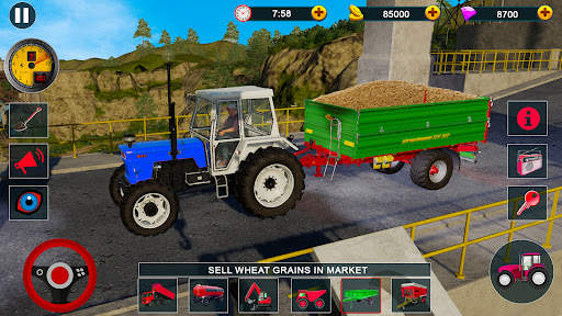 Tractor Drive : Farming Sim 23 screenshot 8