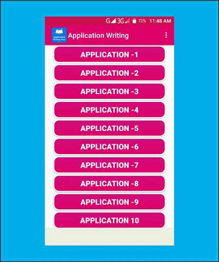 Application Writing Free screenshot 1