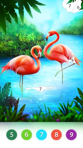 Coloring Fun : Color by Number Games screenshot 6
