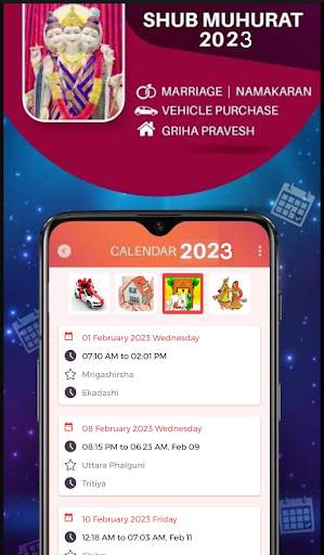 2023 calendar - Bharat screenshot 3
