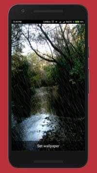 Raining Live Wallpaper 3 تصوير الشاشة