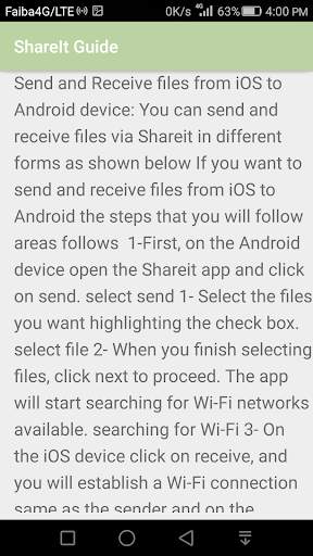 Guide for File Sharing screenshot 3