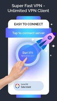 Super FAST VPN - Unlimited VPN Client screenshot 1