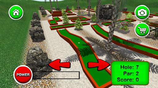 Mini Golf 3D स्क्रीनशॉट 8