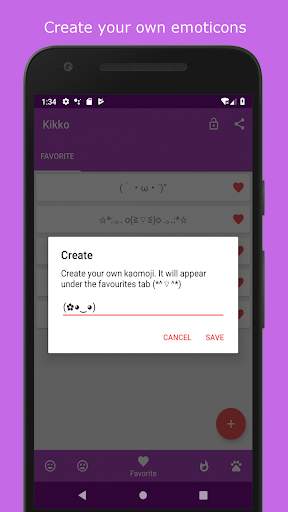 Kikko - Japanese Emoticons Kaomoji screenshot 2