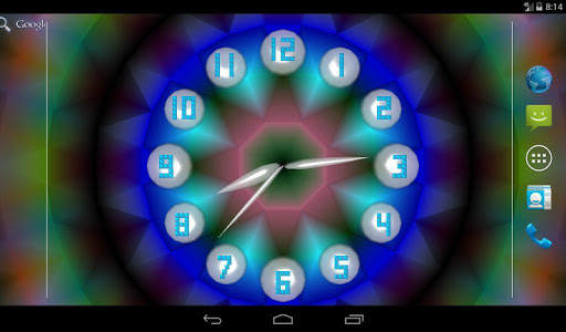 Analog Clock Live Wallpaper screenshot 12