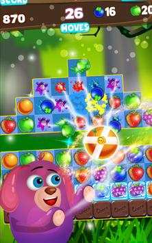 Sweet Fruit Candy Blast screenshot 2