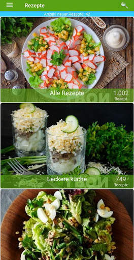 Salatrezepte screenshot 1