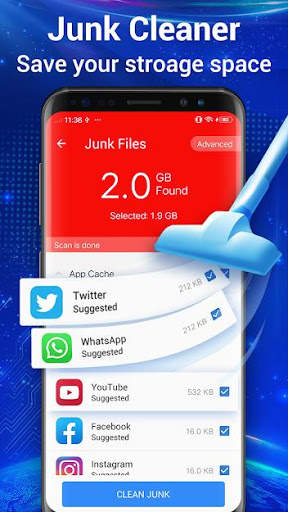 Docta Cleaner- Cache Clean, Android Booster Master screenshot 1