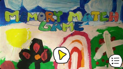 Memory match game screenshot 1