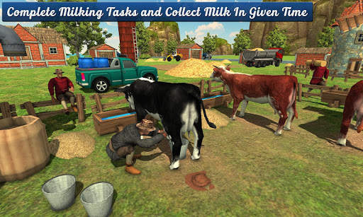 City Milk Transport Simulator: Cattle Farming screenshot 1