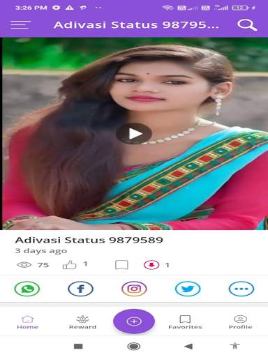 Adivasi Status Video screenshot 10