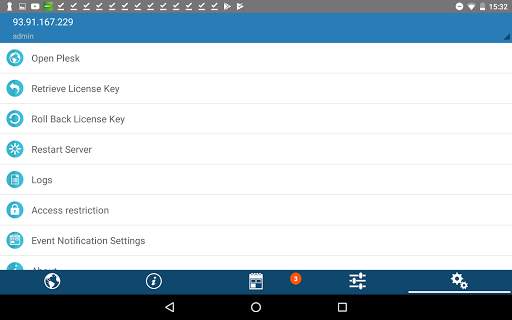 Plesk Mobile screenshot 13