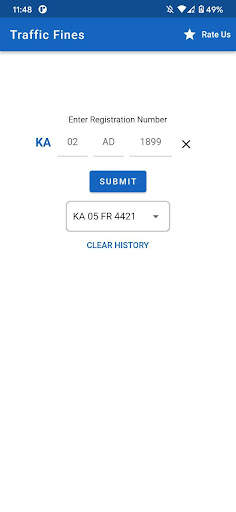 Traffic Fines Bangalore screenshot 1