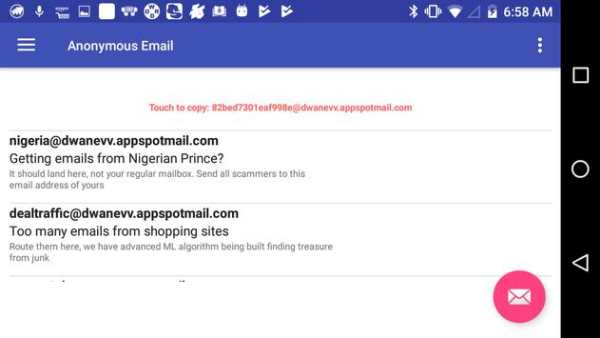 Anonymous/Temporary Email Send Receive screenshot 4