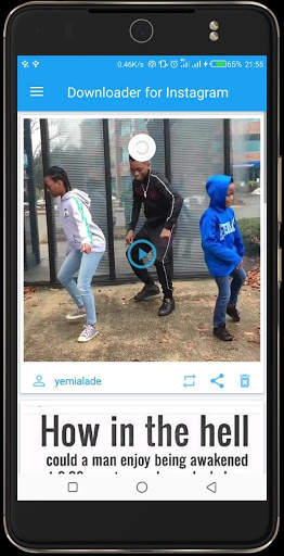 Downloader for Instagram screenshot 3