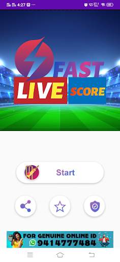 Fast Live Score - Cricket screenshot 1