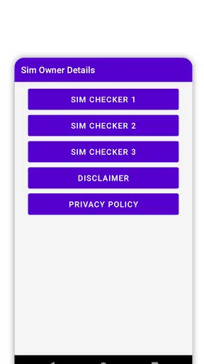 Sim Owner Details स्क्रीनशॉट 2