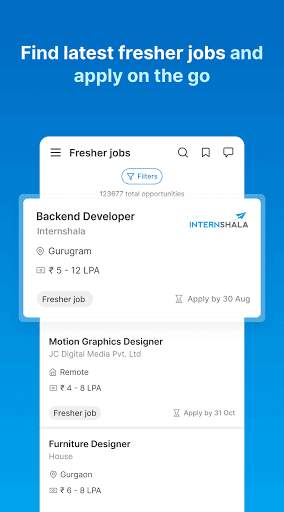Internshala Internships & Jobs screenshot 3