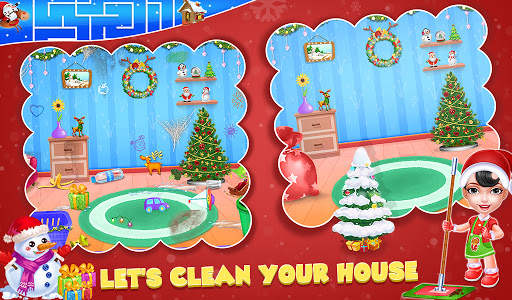 Christmas House Clean - Home Cleanup Game screenshot 6